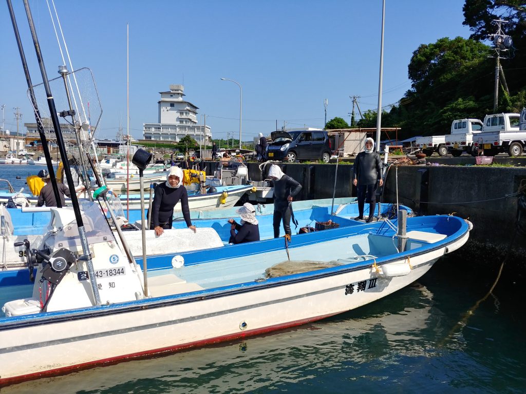 海女の口開け